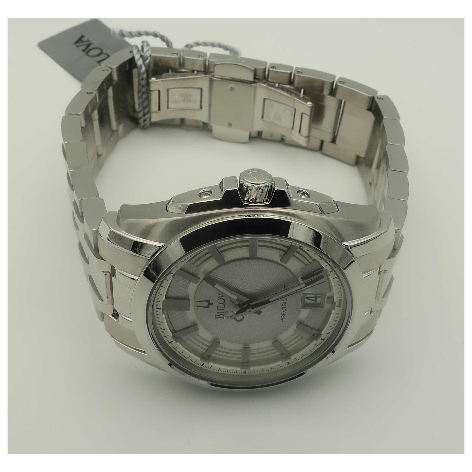 Bulova Precisionist Men's Japanese Quartz (Battery-Powered) Watch 96B130-SDV - Image #8