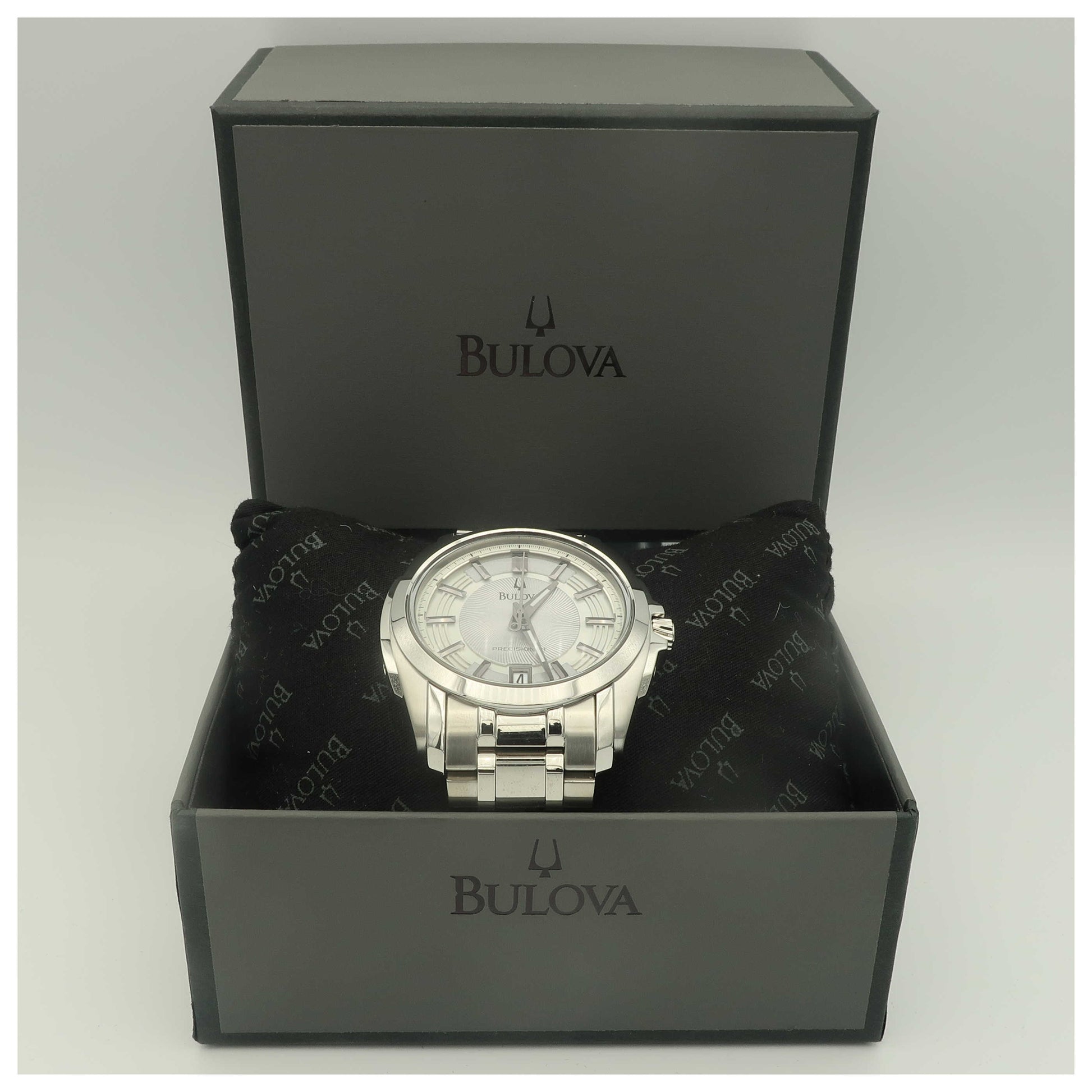 Bulova Precisionist Men's Japanese Quartz (Battery-Powered) Watch 96B130-SDV - Image #6