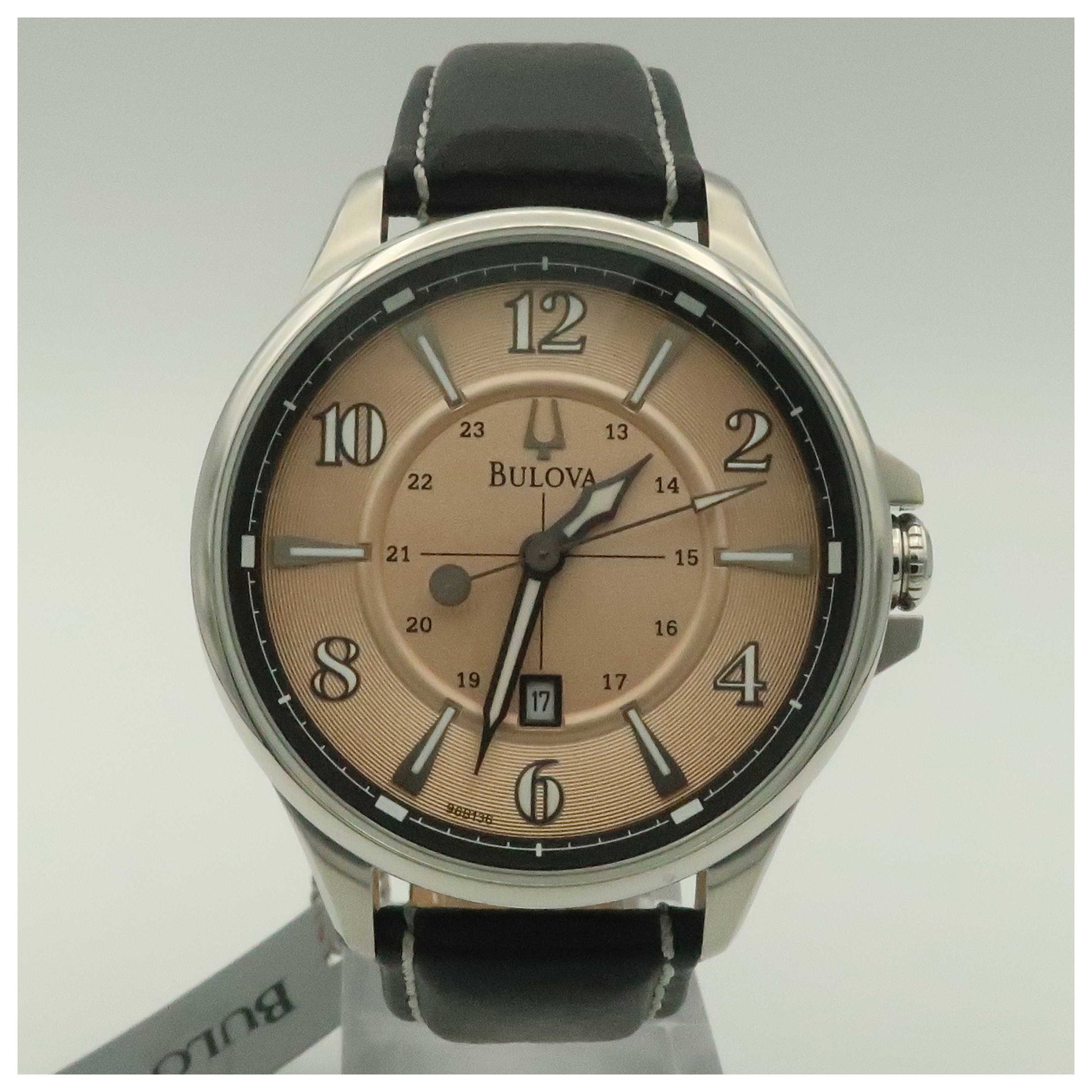 Front view of Bulova Adventurer Men's Quartz Watch 96B136-SDV