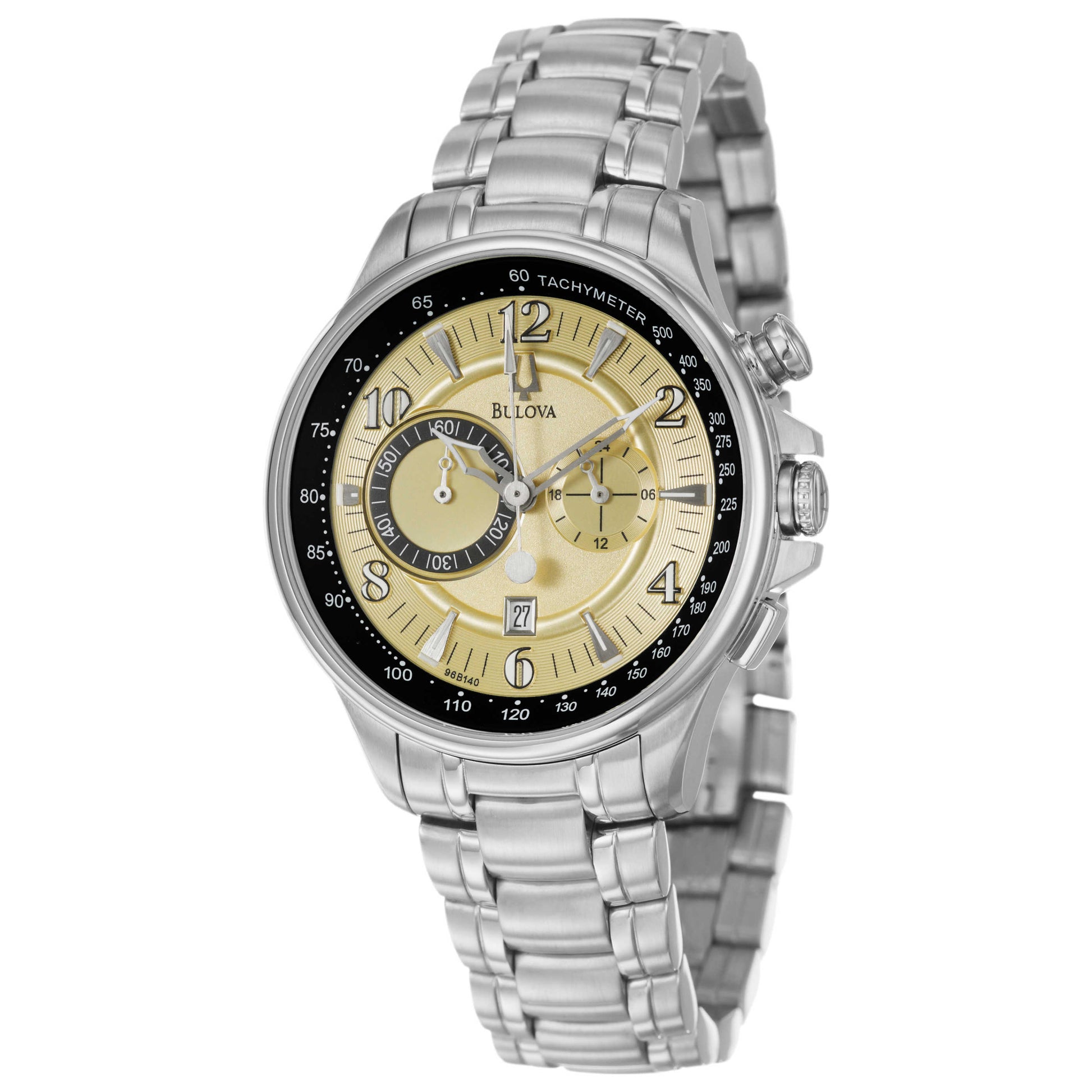 Front view of Bulova Adventurer Men's Quartz Watch 96B140