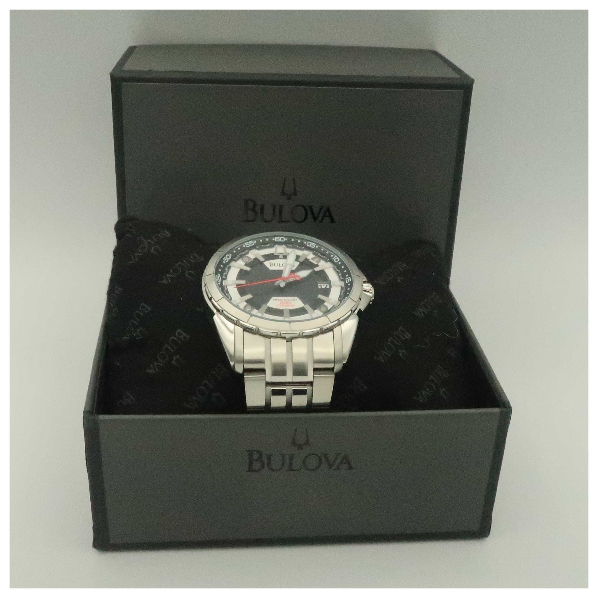 Bulova Precisionist Men's Japanese Quartz (Battery-Powered) Watch 96B172-SDV - Image #6