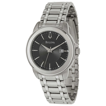Front view of Bulova Bracelet Men's Japanese Quartz (Battery-Powered) Watch 96B177