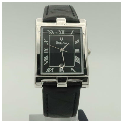 Front view of Bulova Strap Men's Watch 96B29-PO