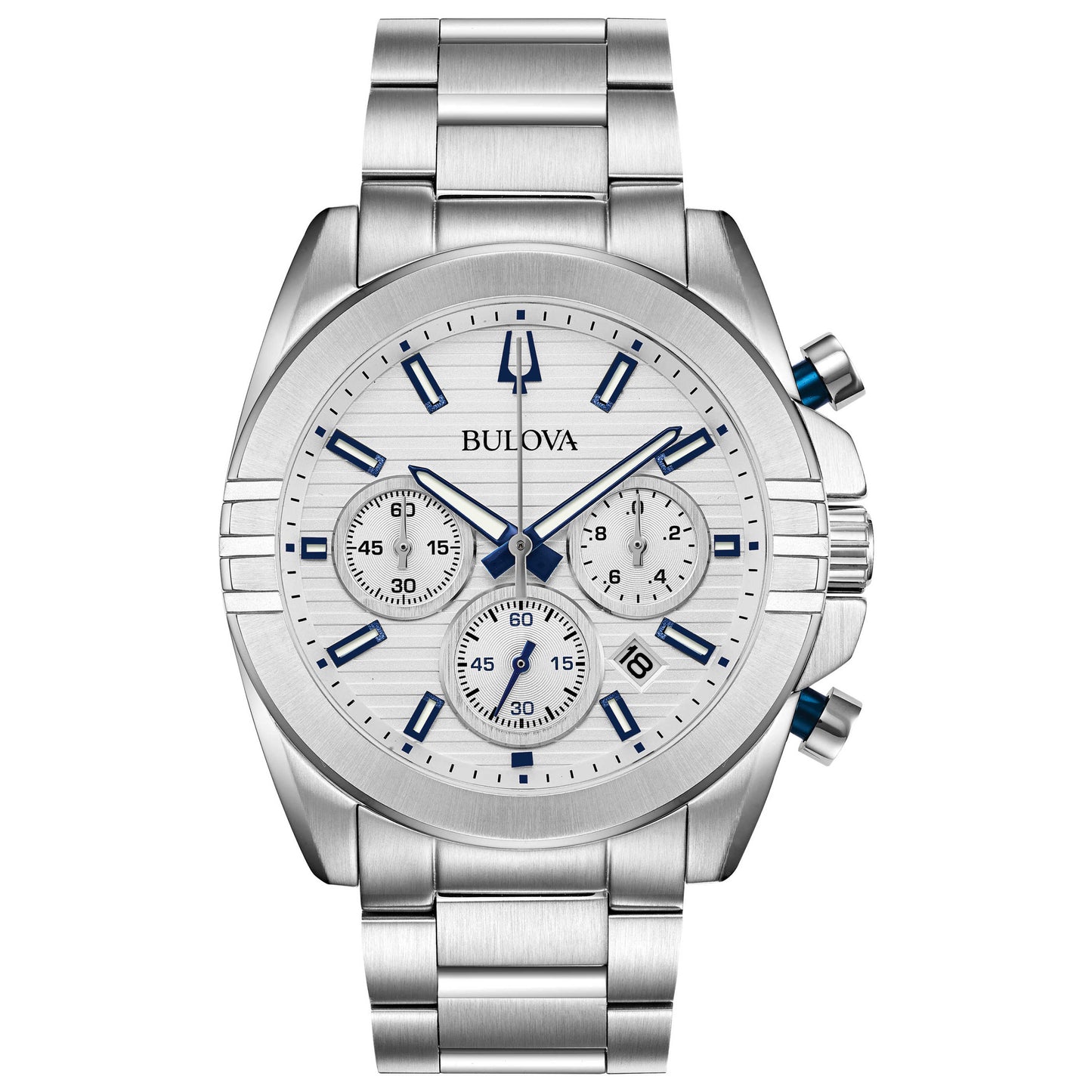 Front view of Bulova Sport Men's Quartz Watch 96B307