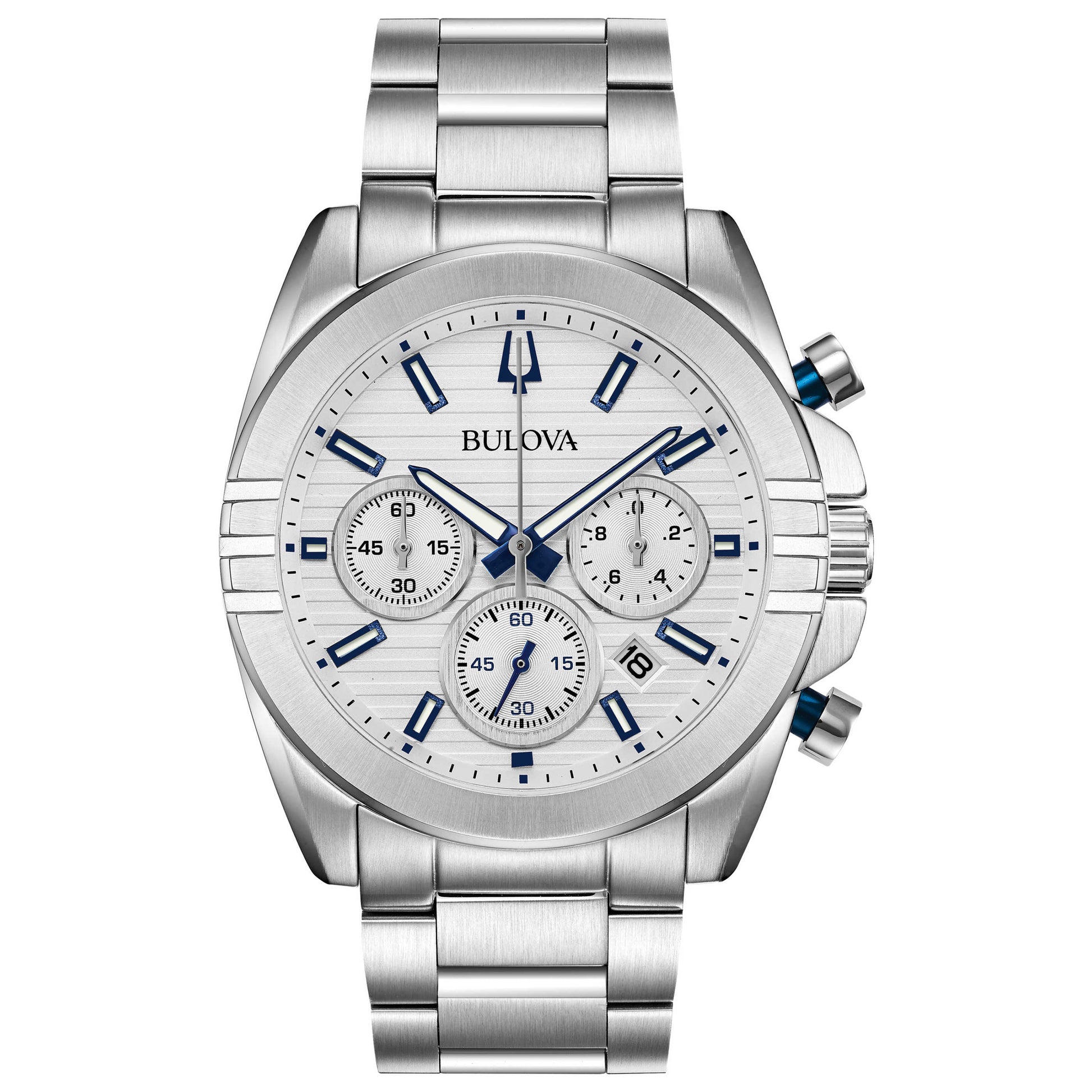 Front view of Bulova Sport Men's Quartz Watch 96B307