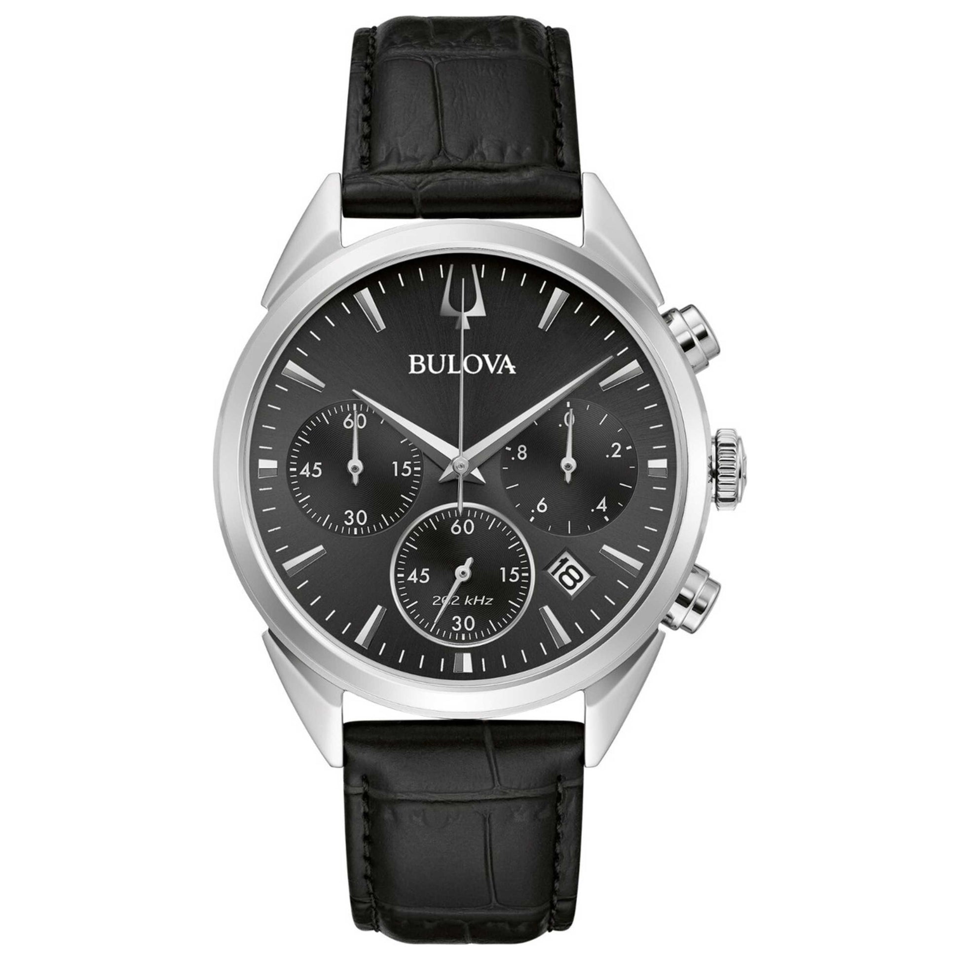 Front view of Bulova Sutton Men's Quartz Watch 96B371