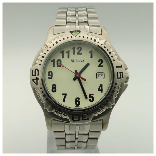 Front view of Bulova Sport Men's Quartz Watch 96B61-PO