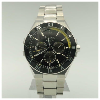 Front view of Bulova Marine Star Men's Swiss Quartz (Battery-Powered) Watch 96C005-SD