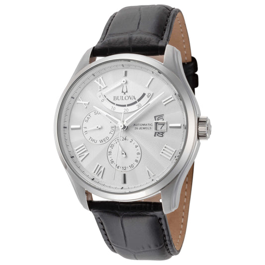 Front view of Bulova Wilton Men's Automatic Watch 96C141