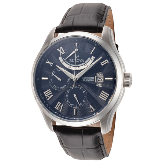 Front view of Bulova Wilton Men's Automatic Watch 96C142