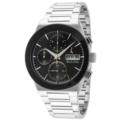 Front view of Bulova Modern Millenia Men's Quartz Watch 96C149
