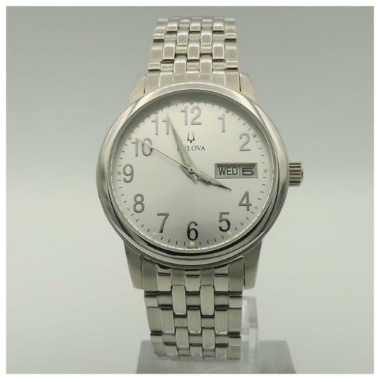 Front view of Bulova Bracelet Men's Watch 96C19-PO