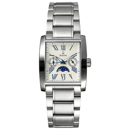 Front view of Bulova Bracelet Men's Quartz Watch 96C26