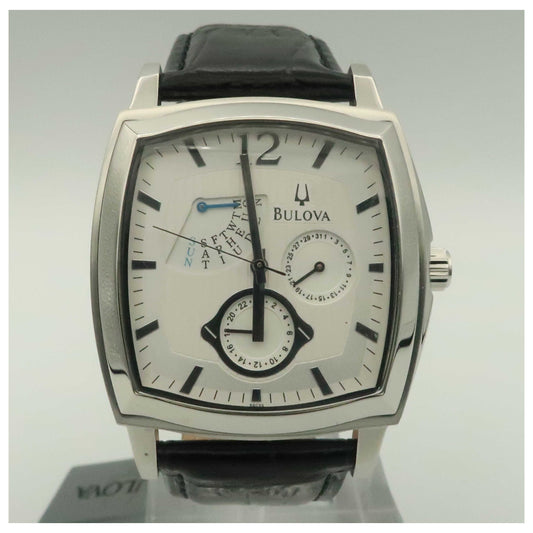 Front view of Bulova Dress Men's Quartz Watch 96C35-SDV