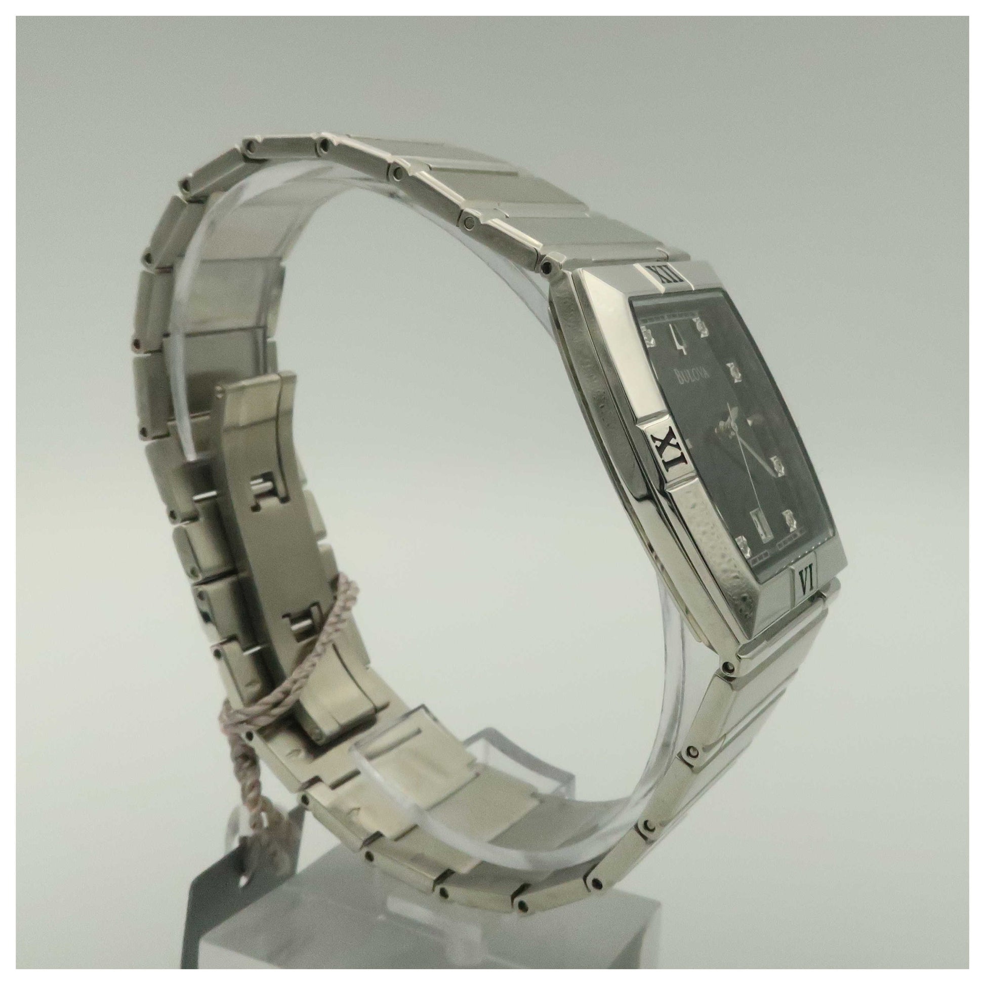 Bulova Diamonds Men's Quartz Watch 96D001-SDV - Image #3