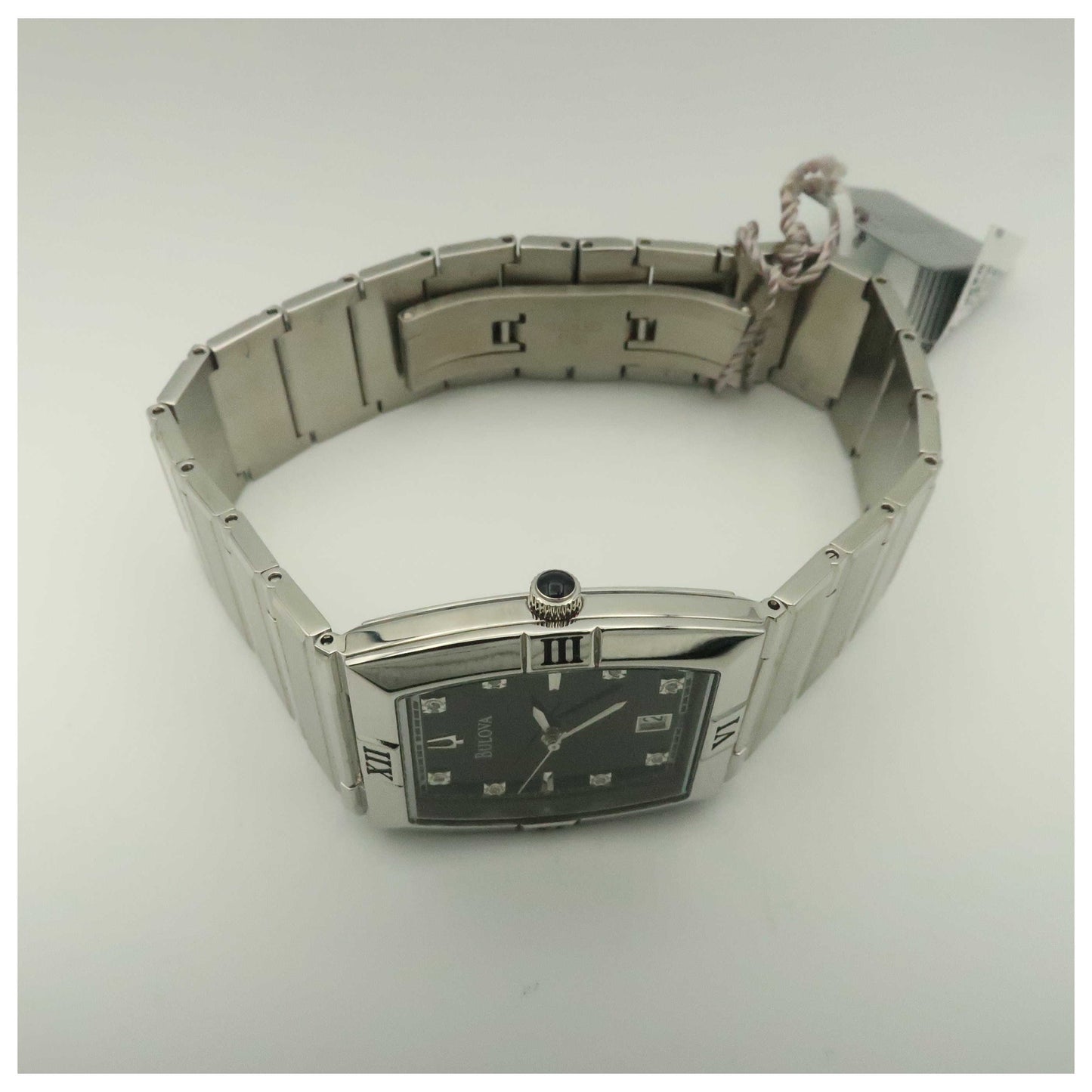 Bulova Diamonds Men's Quartz Watch 96D001-SDV - Image #8