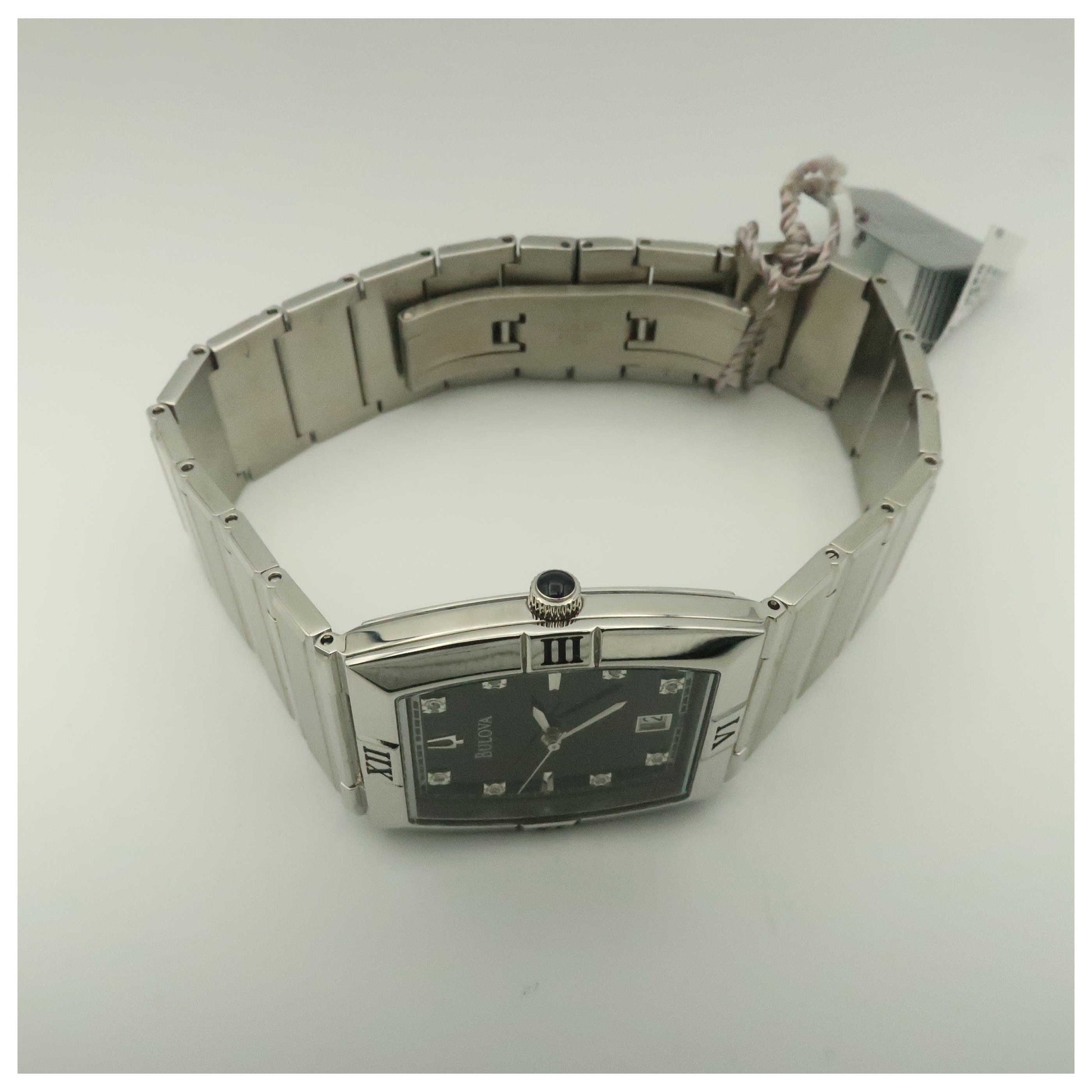 Bulova Diamonds Men's Quartz Watch 96D001-SDV - Image #8