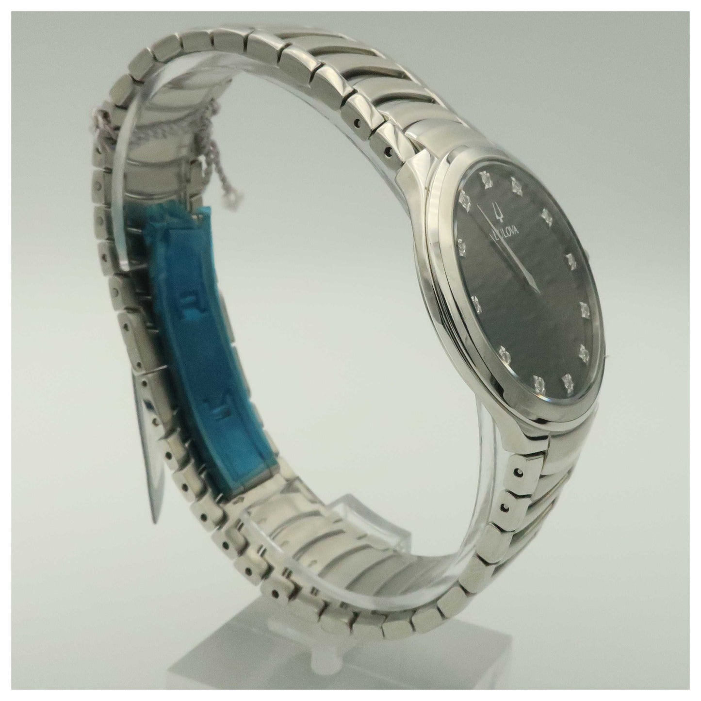 Bulova Dress Men's Quartz Watch 96D10-SDV - Image #3