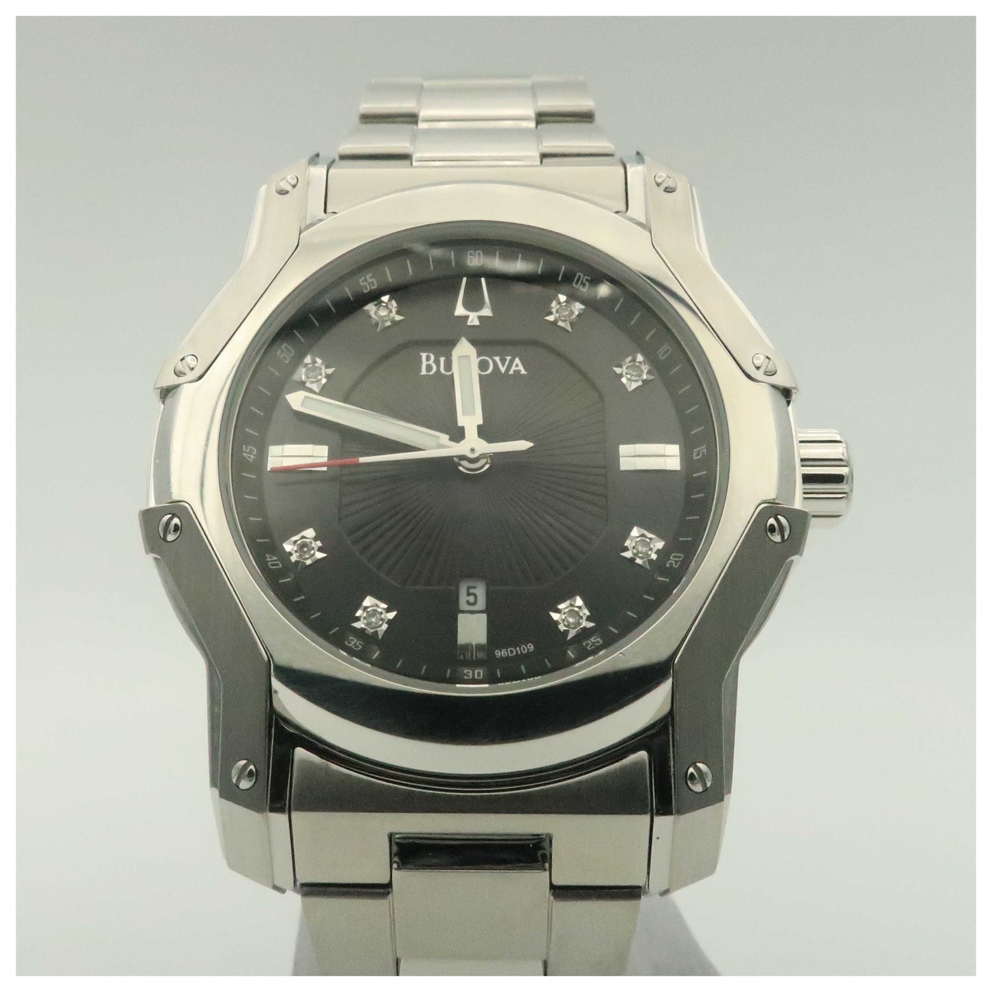 Bulova Wintermoor Men's Quartz Watch 96D109-PO - Image #5