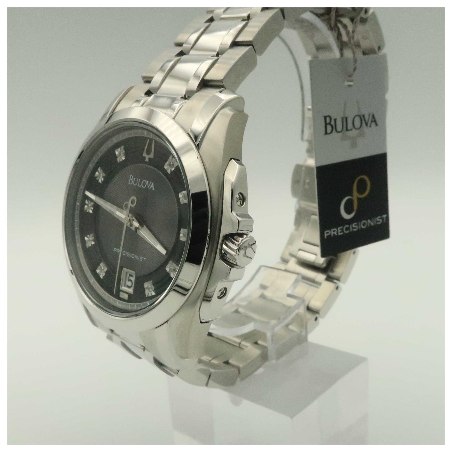 Bulova Precisionist Men's Japanese Quartz (Battery-Powered) Watch 96D110-SDV - Image #4