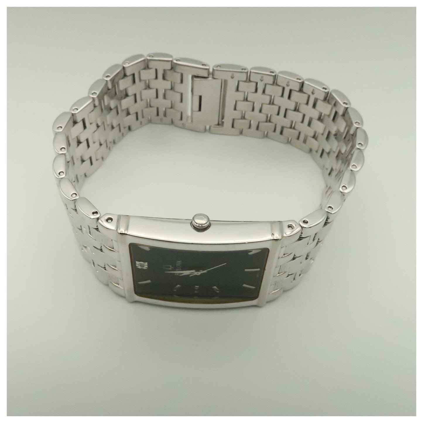 Bulova Diamonds Men's Quartz Watch 96D12-PO - Image #8