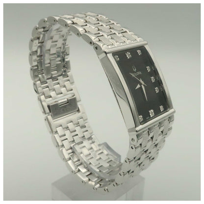 Bulova Diamonds Men's Quartz Watch 96D12-SDV - Image #3