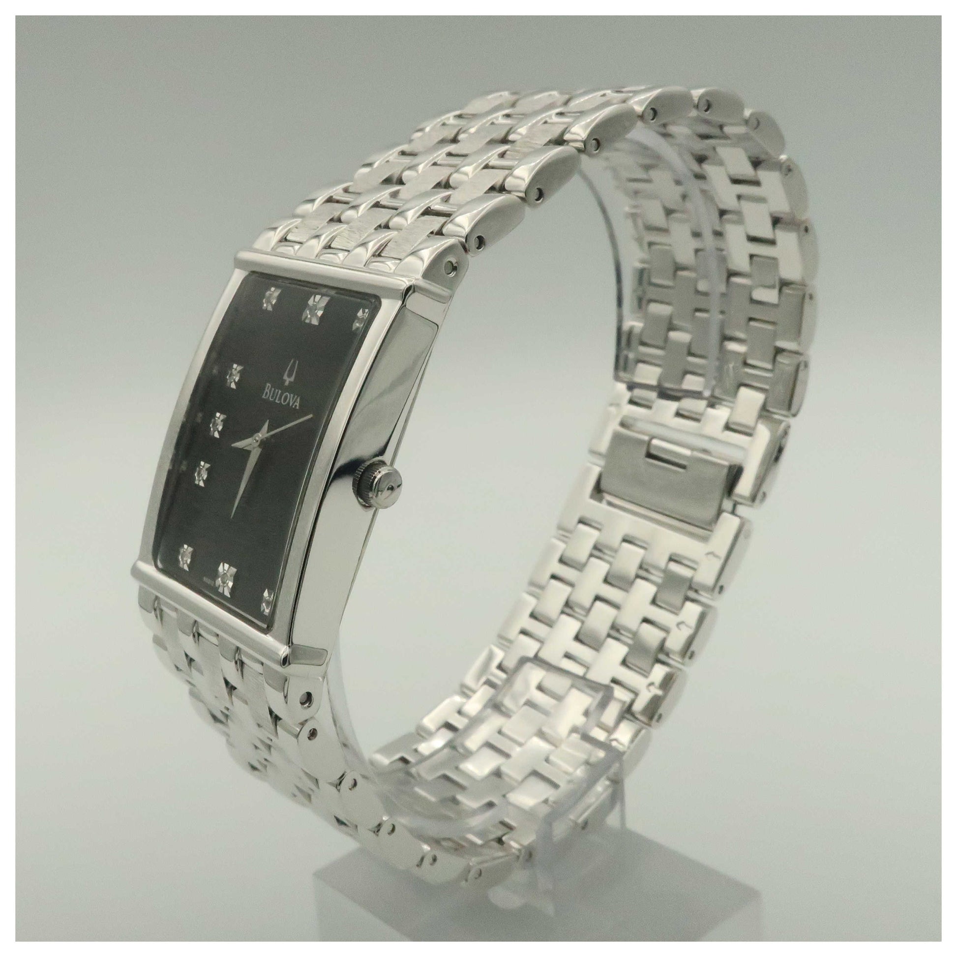 Bulova Diamonds Men's Quartz Watch 96D12-SDV - Image #4