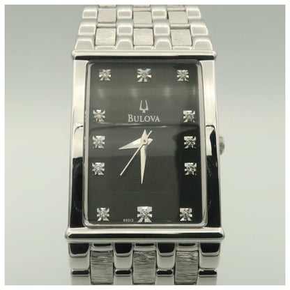 Bulova Diamonds Men's Quartz Watch 96D12-SDV - Image #5