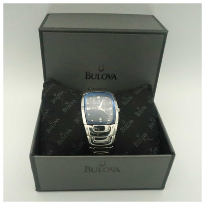 Bulova Diamonds Men's Japanese Quartz (Battery-Powered) Watch 96D20-PO - Image #2