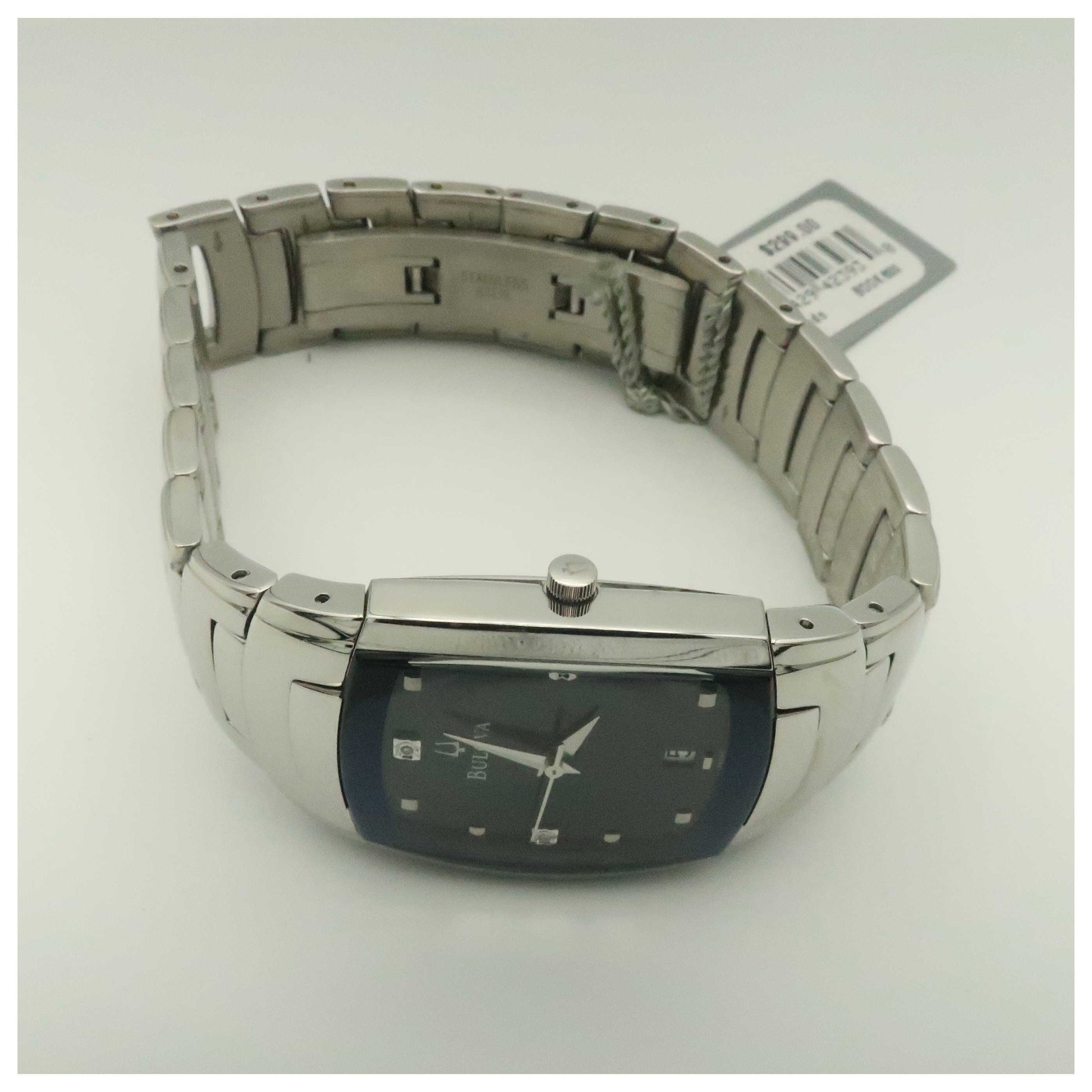 Bulova Diamonds Men's Japanese Quartz (Battery-Powered) Watch 96D20-PO - Image #8