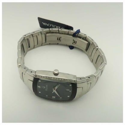 Bulova Diamonds Men's Quartz Watch 96E02-PO - Image #8