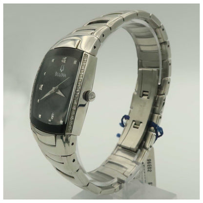 Bulova Diamonds Men's Quartz Watch 96E02-PO - Image #4