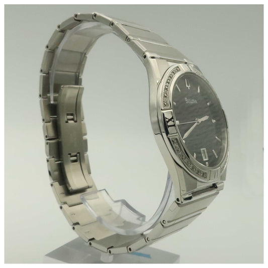 Bulova Diamonds Men's Quartz Watch 96E101-SDV - Image #3