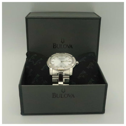 Bulova Diamonds Men's Quartz Watch 96E103-SDV - Image #6