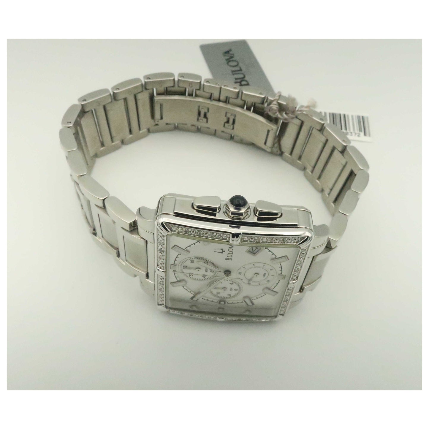 Bulova Diamonds Men's Quartz Watch 96E104-SDV - Image #8