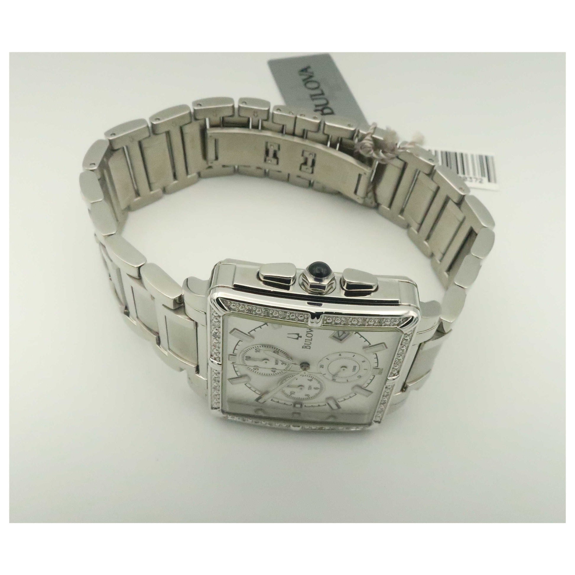 Bulova Diamonds Men's Quartz Watch 96E104-SDV - Image #8