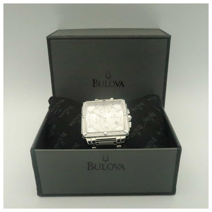 Bulova Diamonds Men's Quartz Watch 96E104-SDV - Image #6