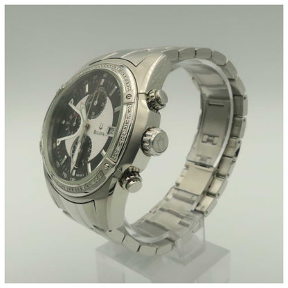 Bulova Diamonds Men's Quartz Watch 96E108-SDV2 - Image #4