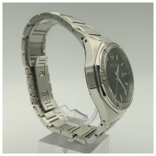 Bulova Diamonds Men's Quartz Watch 96E111-PO2 - Image #3