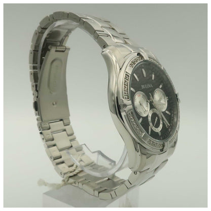 Bulova Diamonds Men's Japanese Quartz (Battery-Powered) Watch 96E115-PO - Image #3