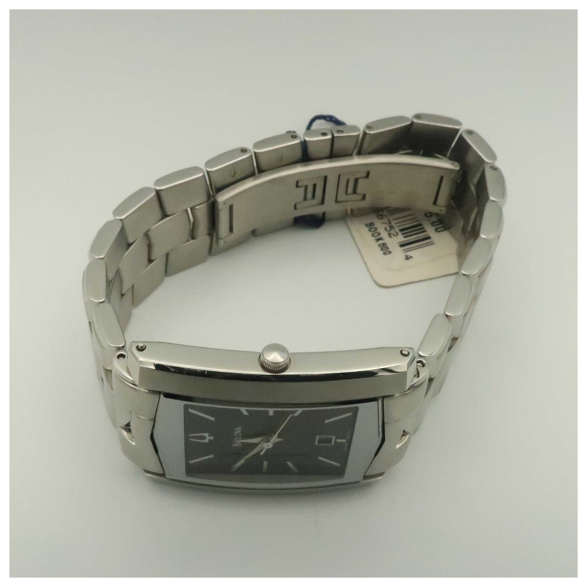 Bulova Bracelet Men's Swiss Quartz (Battery-Powered) Watch 96G10-PO2 - Image #8