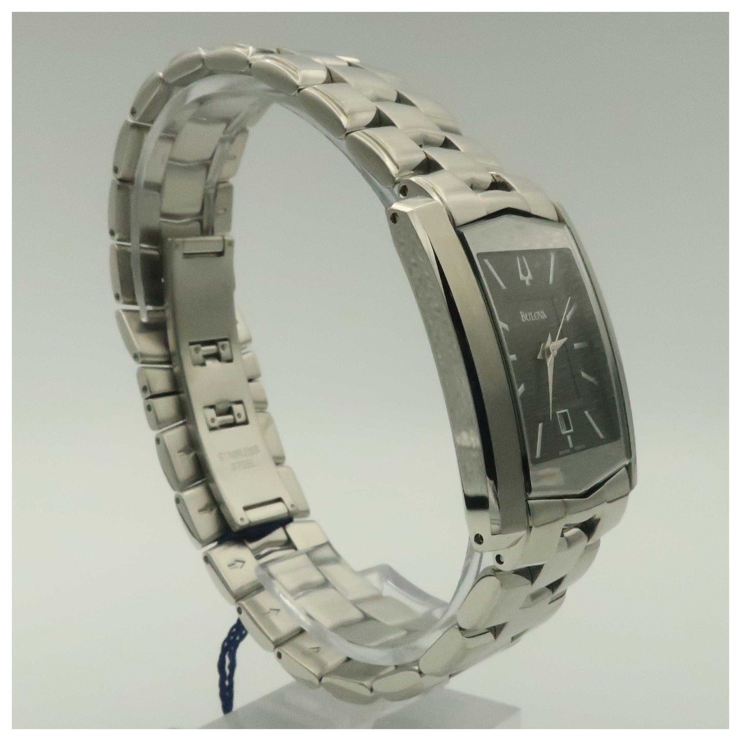 Bulova Bracelet Men's Swiss Quartz (Battery-Powered) Watch 96G10-PO - Image #3