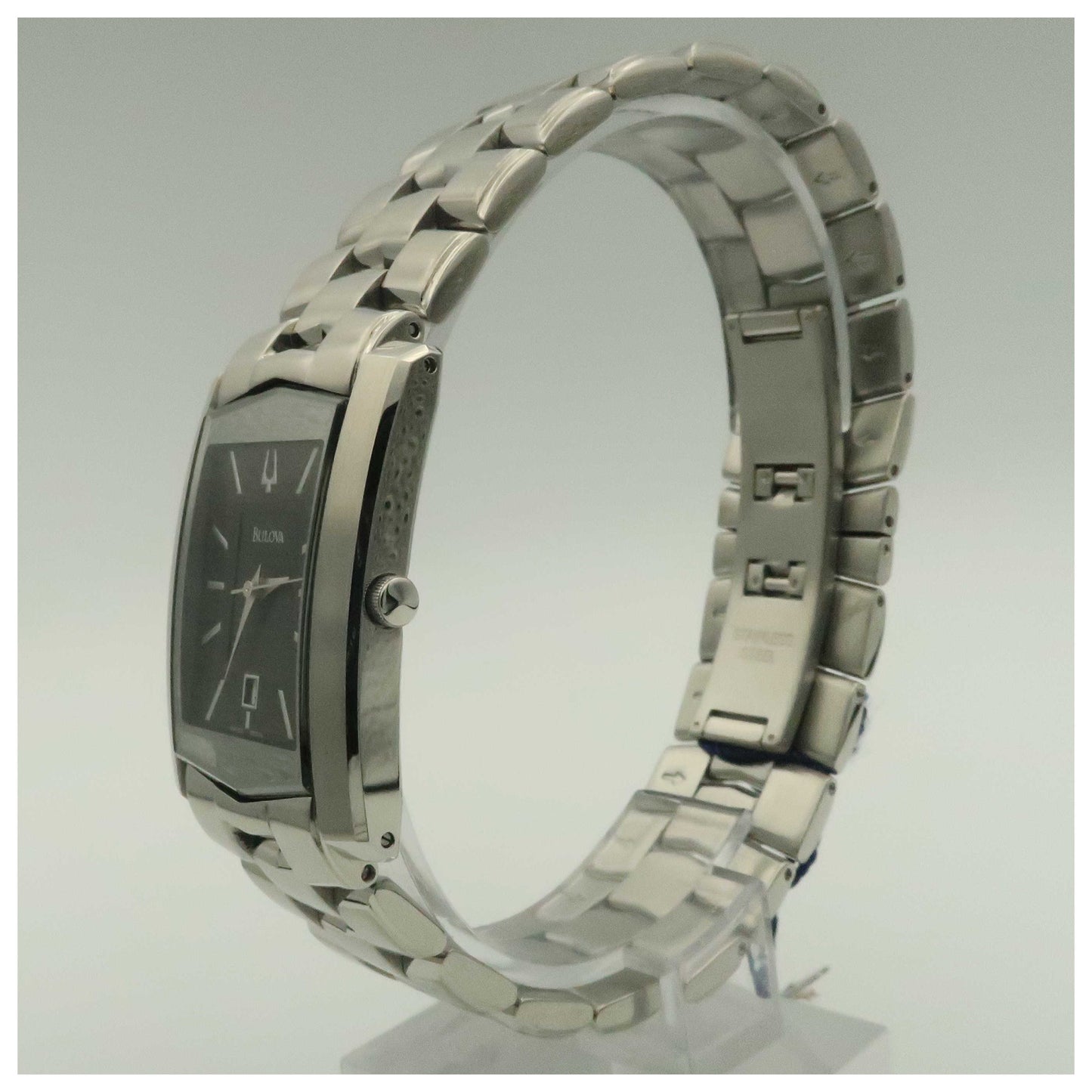 Bulova Bracelet Men's Swiss Quartz (Battery-Powered) Watch 96G10-PO - Image #4