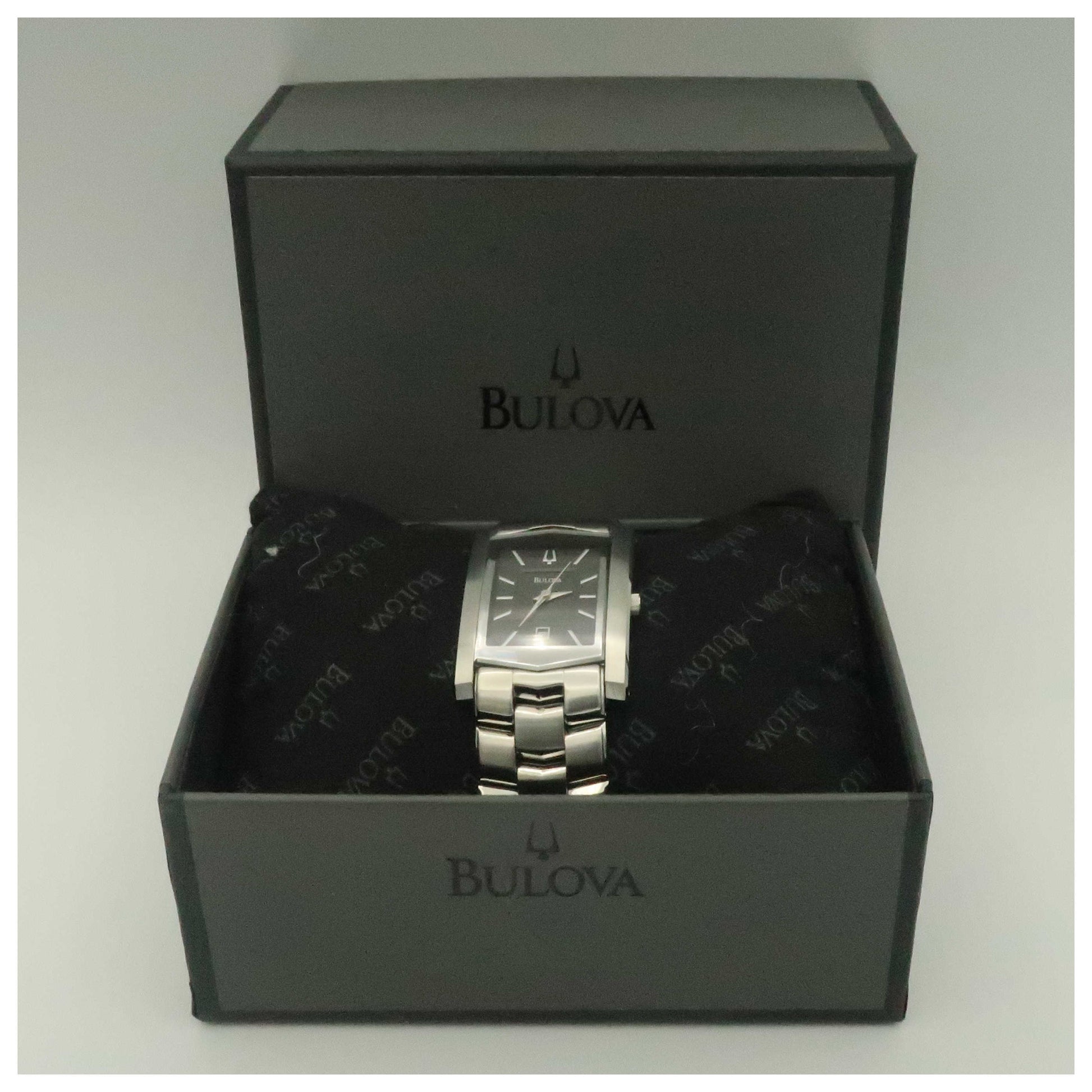 Bulova Bracelet Men's Swiss Quartz (Battery-Powered) Watch 96G10-PO - Image #6