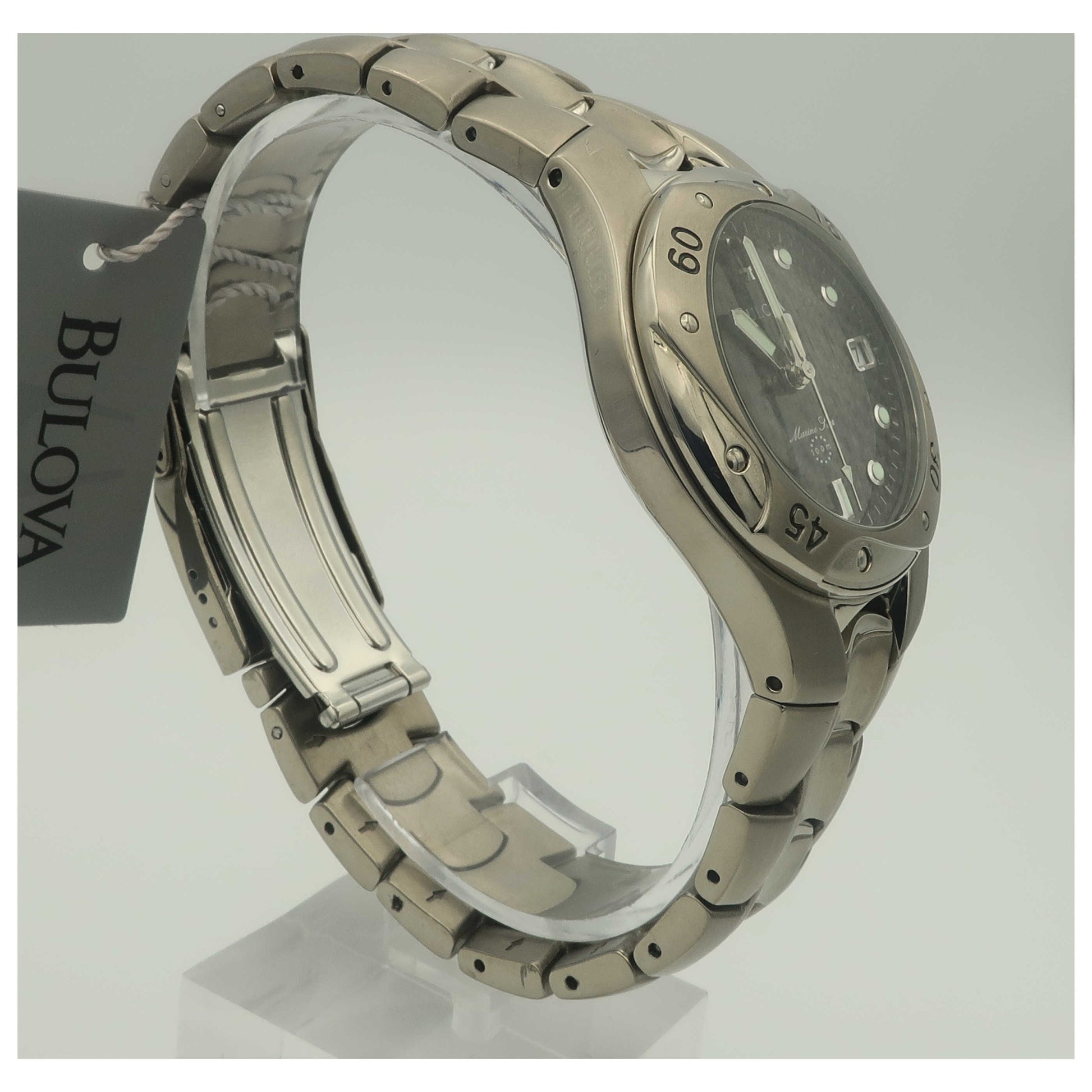 Bulova Marine Star Men's Quartz Watch 96G43-PO - Image #3