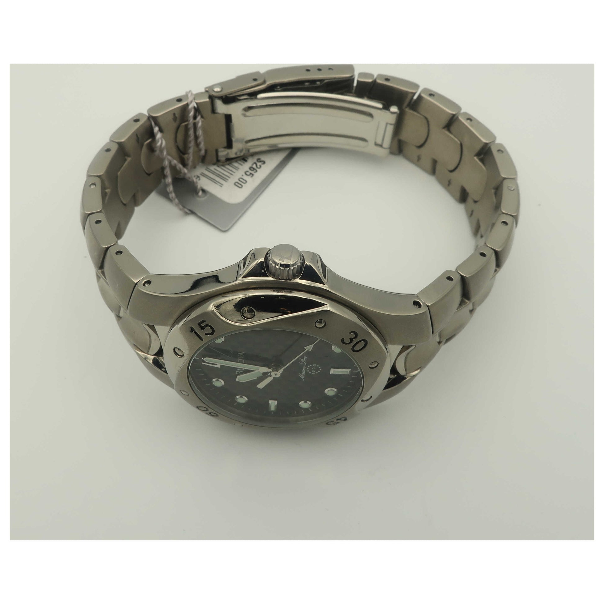 Bulova Marine Star Men's Quartz Watch 96G43-PO - Image #8