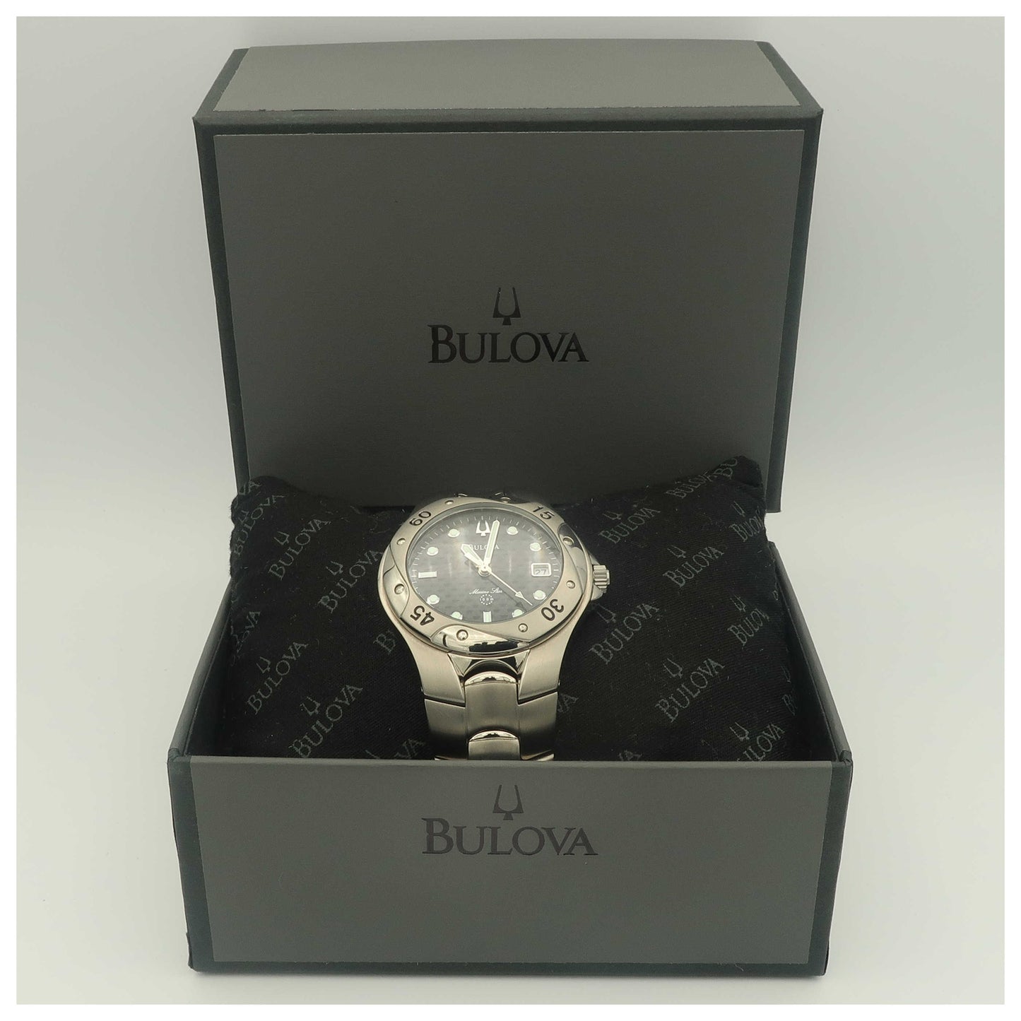 Bulova Marine Star Men's Quartz Watch 96G43-PO - Image #6
