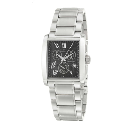 Front view of Bulova Chronograph Men's Quartz Watch 96G45