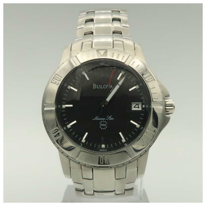 Front view of Bulova Marine Star Men's Watch 96G52-PO