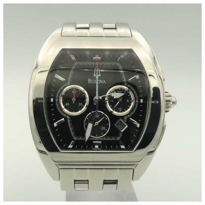 Front view of Bulova Bracelet Men's Swiss Quartz (Battery-Powered) Watch 96G59-PO3